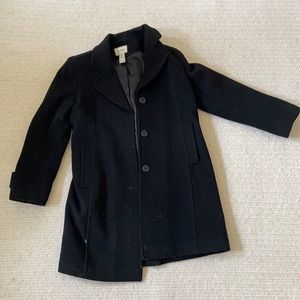 L.L bean 100% wool pea coat size 4 ( small )